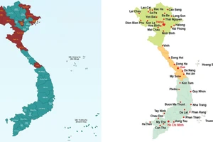 Secrétaires des Comités du Parti, présidents des Comités et Conseils populaires des 34 villes et provinces 